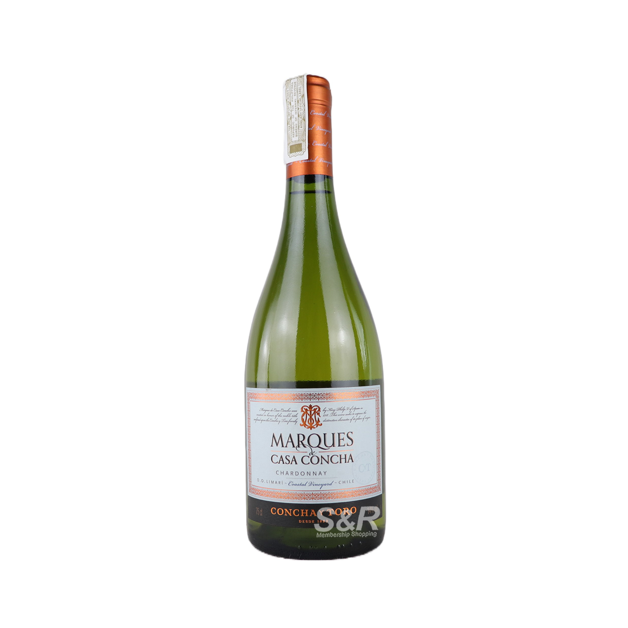 Concha y Toro Marques de Casa Concha Chardonnay White Wine 750mL Concha y Toro Marques de Casa Concha Chardonnay White Wine 750mL